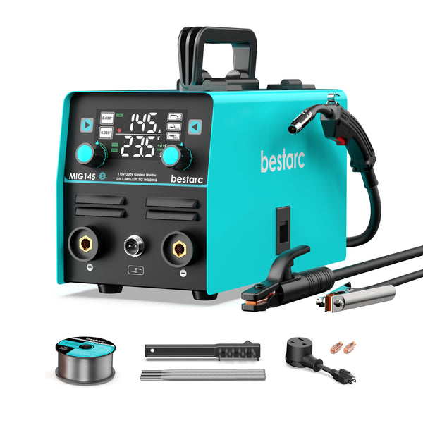 bestarc MIG145 5GEN Flux Core MIG /Lift TIG/MMA 3 in 1 MIG Welder